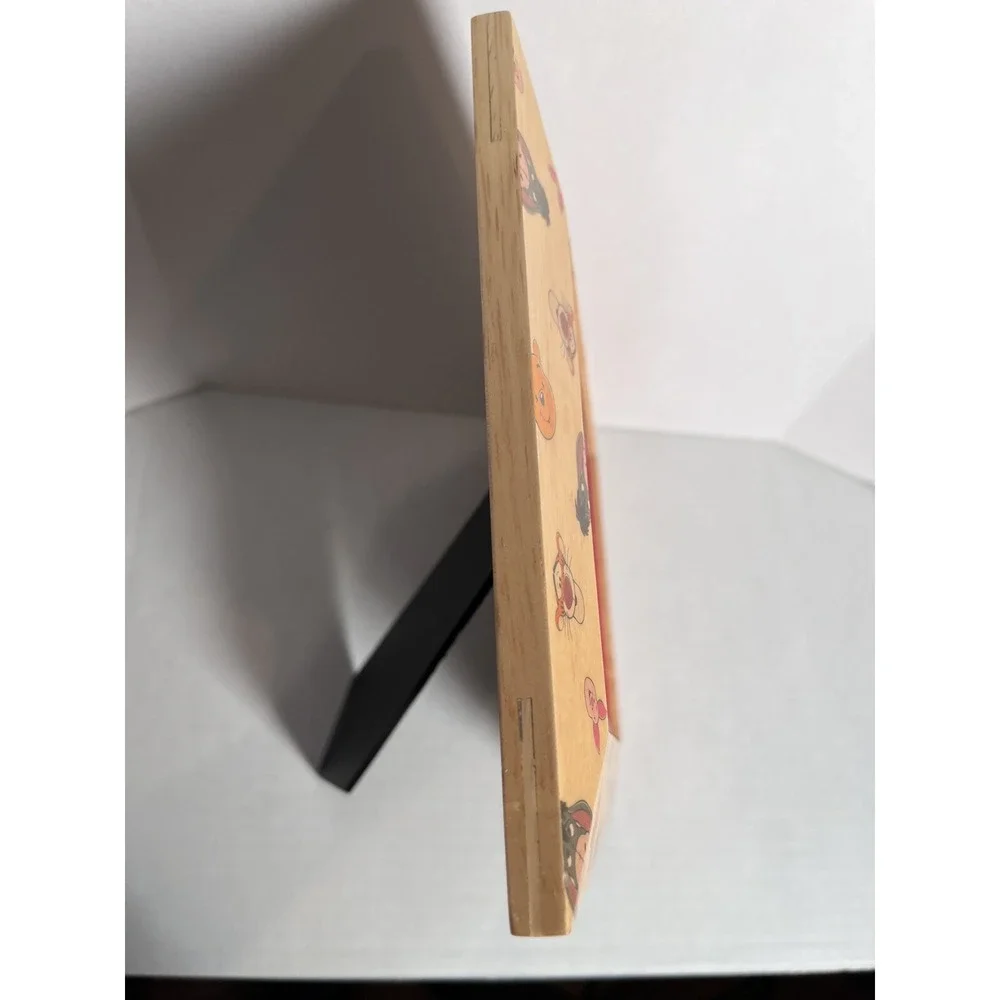 Walt Disney World Frame Winnie The Pooh Eeyore Piglet Tigger Wooden Picture
